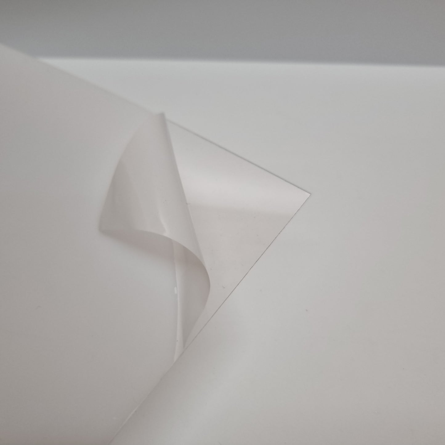 Clear Plastic Building Card Sheet 1mm