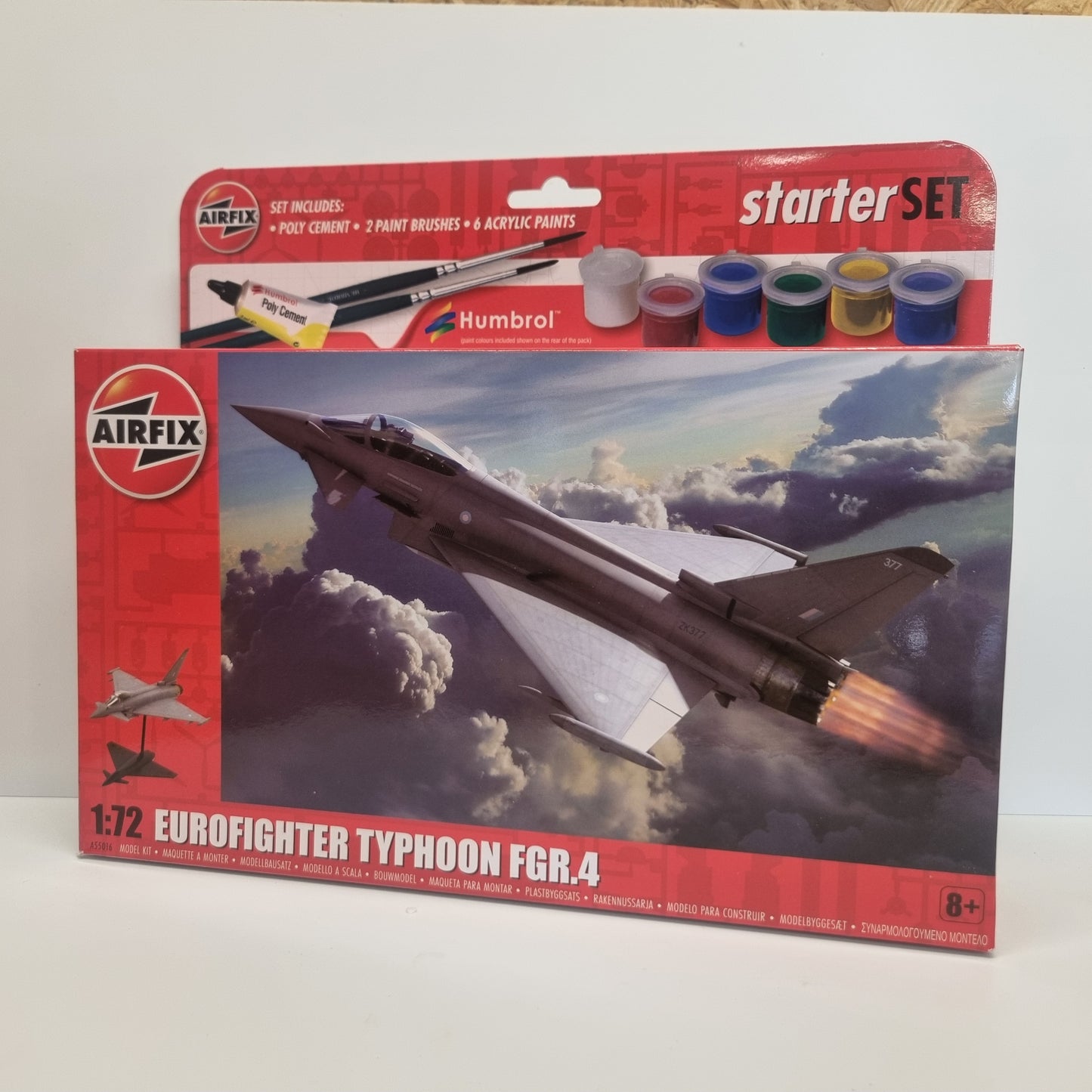 Airfix Eurofighter Typhoon FGR.4 Starter Set 1:72 Scale