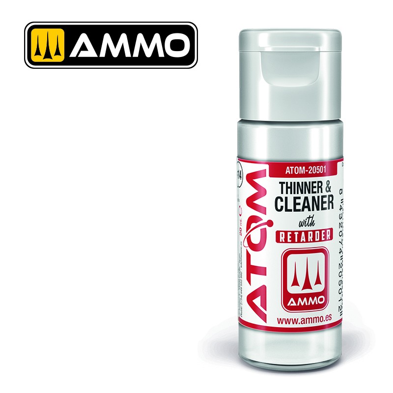 ATOM20501 ATOM Thinner & Cleaner with Retarder 20 ml