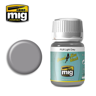 Ammo Panel Line Wash Light Grey