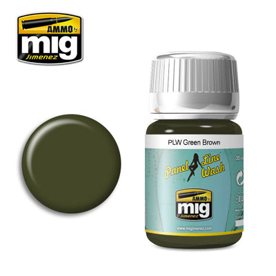 Ammo Panel Line Wash Green Brown