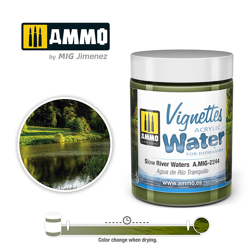 Ammo Slow River Water Acrylic 100ml