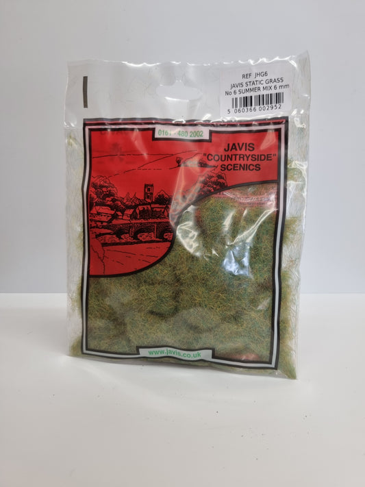 Javis No 6 Summer Mix Static Grass 6mm