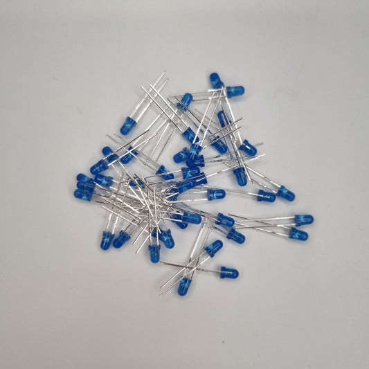 3mm Blue LED 10 Pack