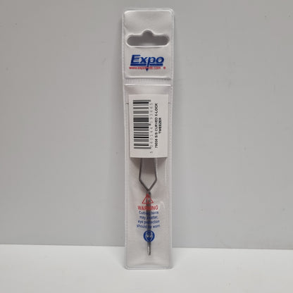 Expo Curved X-Lock Tweezers