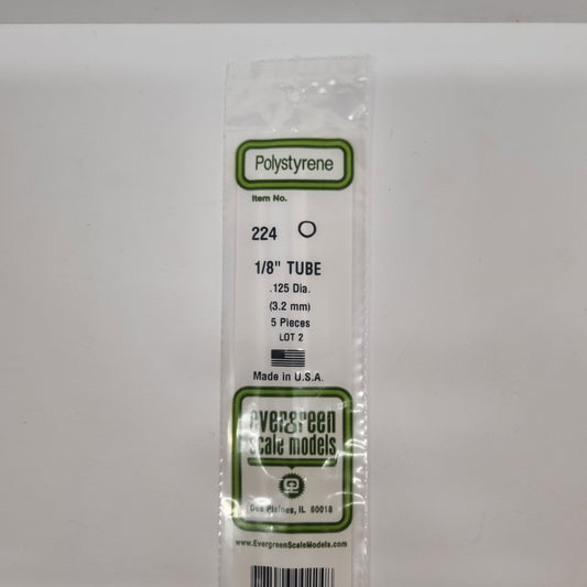 Evergreen 3.2mm Tube 5pcs (224)