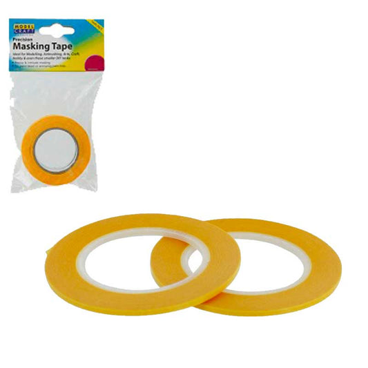 Masking Tape 2mm x 18mm Twin Pack
