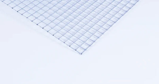 801-15 Galvanised Steel Grid/Grating Sheet 200mm X 140mm X 1.20mm Thickness - 5.70mm Mesh Dimension
