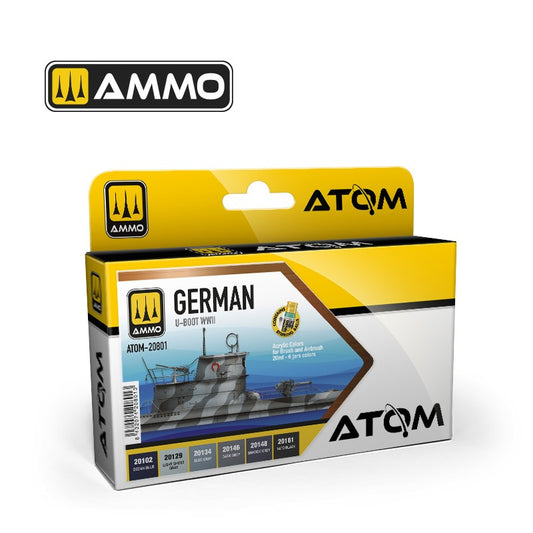 ATOM20801 ATOM German U-BOOT WWII Set