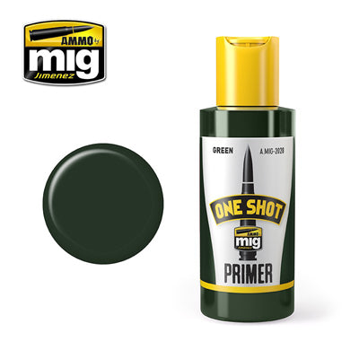 Ammo Mig One Shot Primer Green 2028