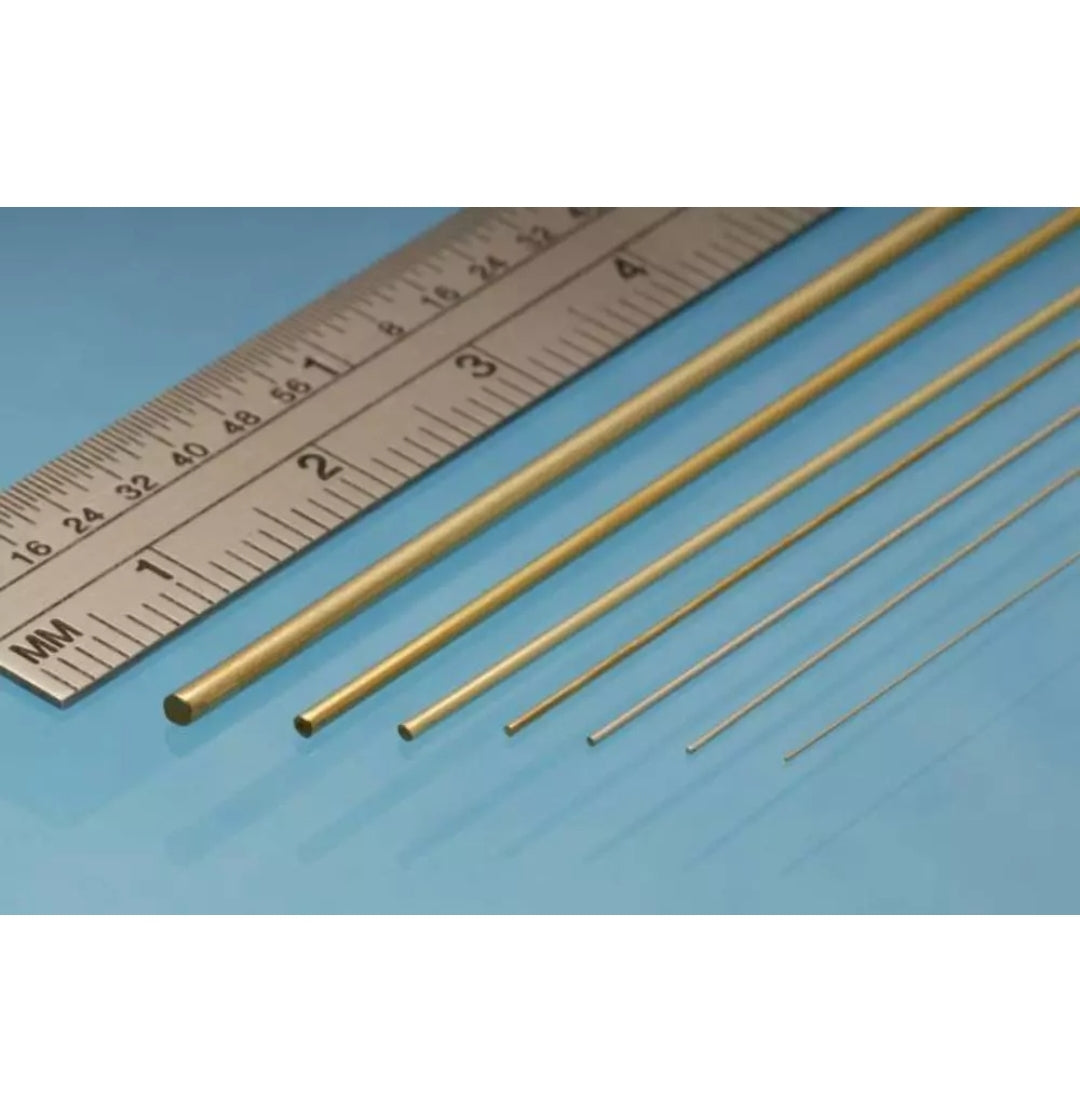 Brass Tube 1mm x 0.25mm x 305mm