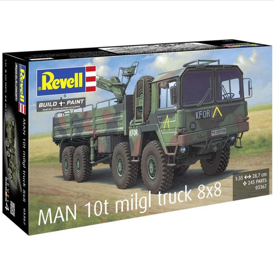Revell Man 10T Milgl 8x8 Truck