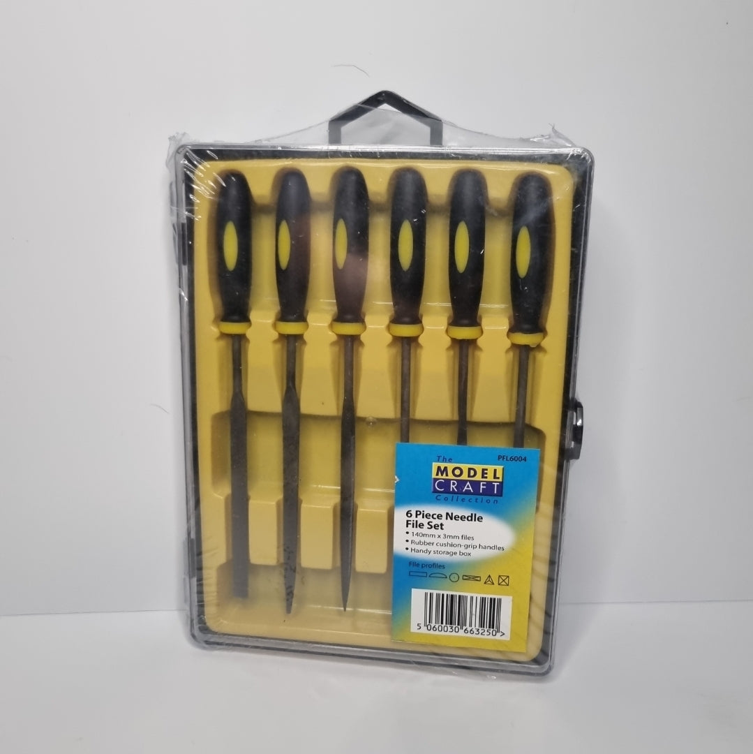 Model Craft 6 Piece Needle File Set