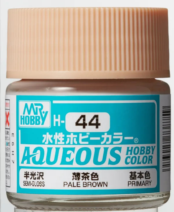 Mr Hobby Aqueous Hobby Colour H-44 Pale Brown Acrylic Paint 10ml