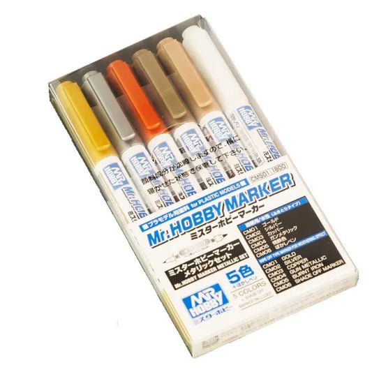 Mr Hobby Marker Metallic Set