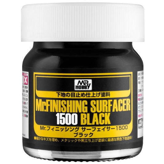 Mr Finishing Surfacer 1500 Black 40ml